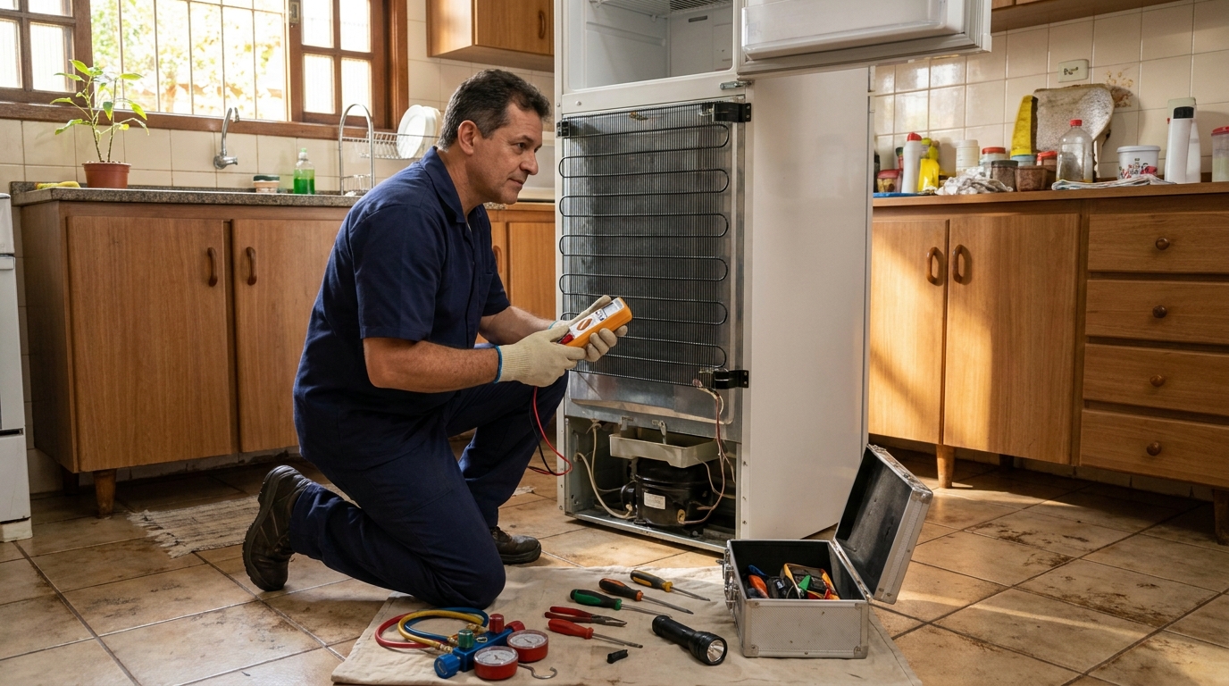 Manutenção na Refrigeração no Alecrim, Natal‑RN